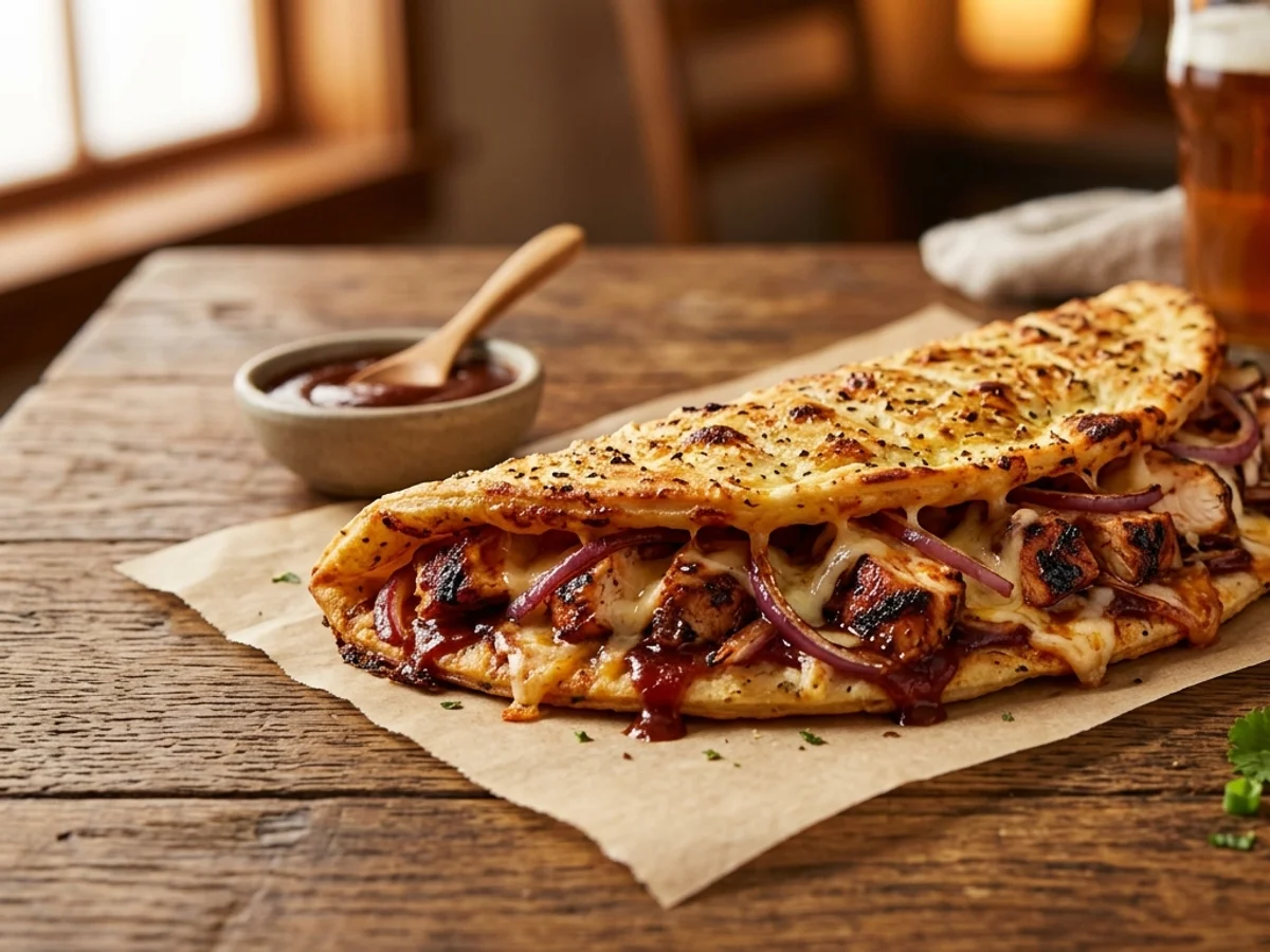 BBQ Chicken Papadia