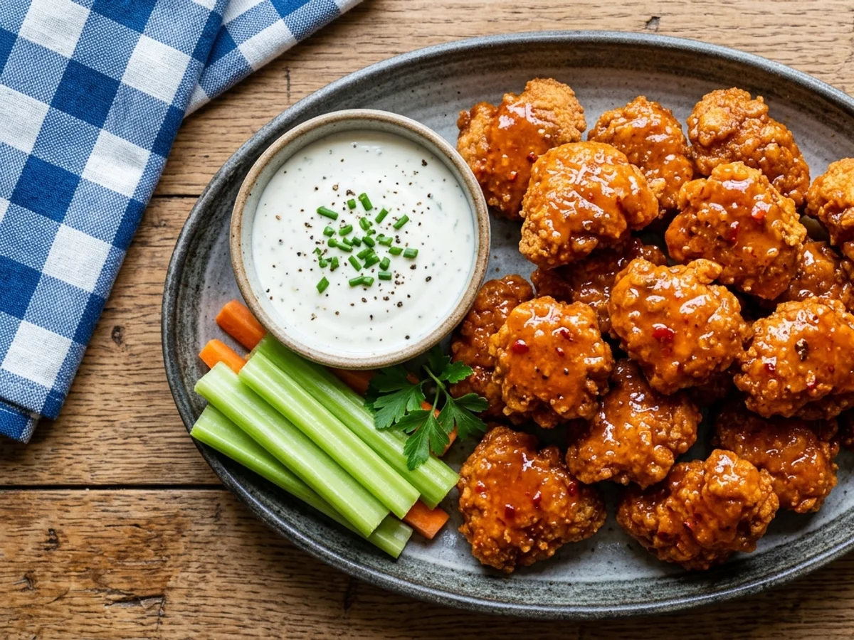 Buffalo Boneless Wings (16pc)