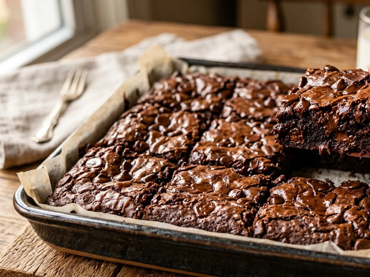 Chocolate Chip Brownie (9pc)