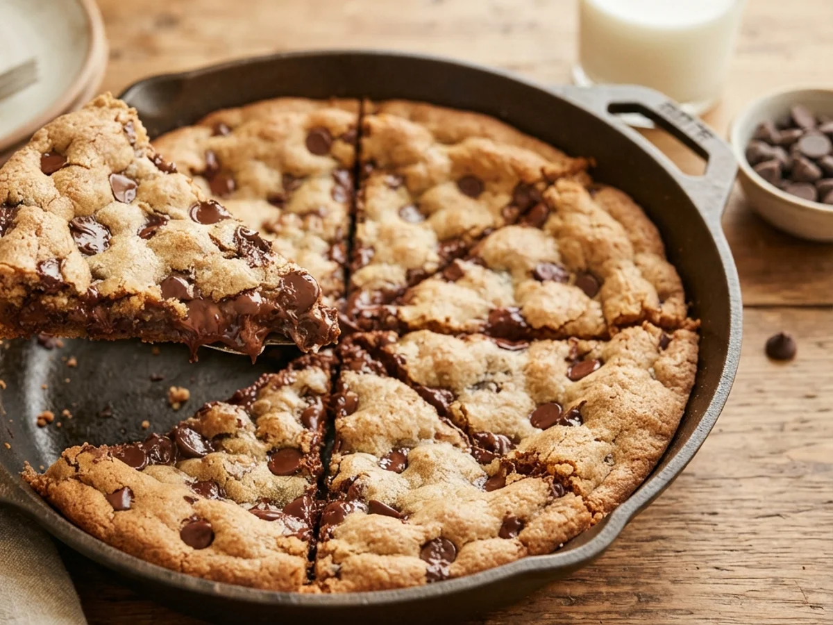 Chocolate Chip Cookie (Large, serves 6)