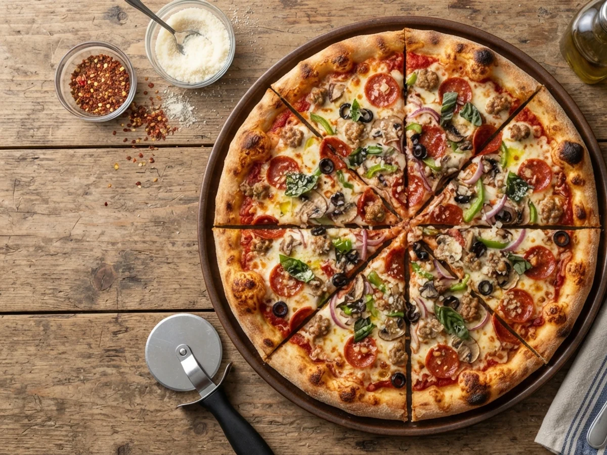 XL The Works Pizza